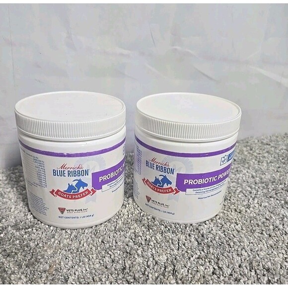 Merricks Blue Ribbon Goats Prefer Probiotic Power 2 - 1 Lb Tubs - Picture 1 of 10